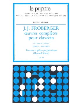 Oeuvres Completes De Clavecin Tome 2/Vol.1Lp58 (FROBERGER / SCHOTT)