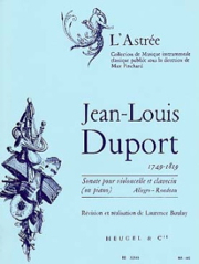 Sonate (DUPORT JEAN-LOUIS / BOULAY)