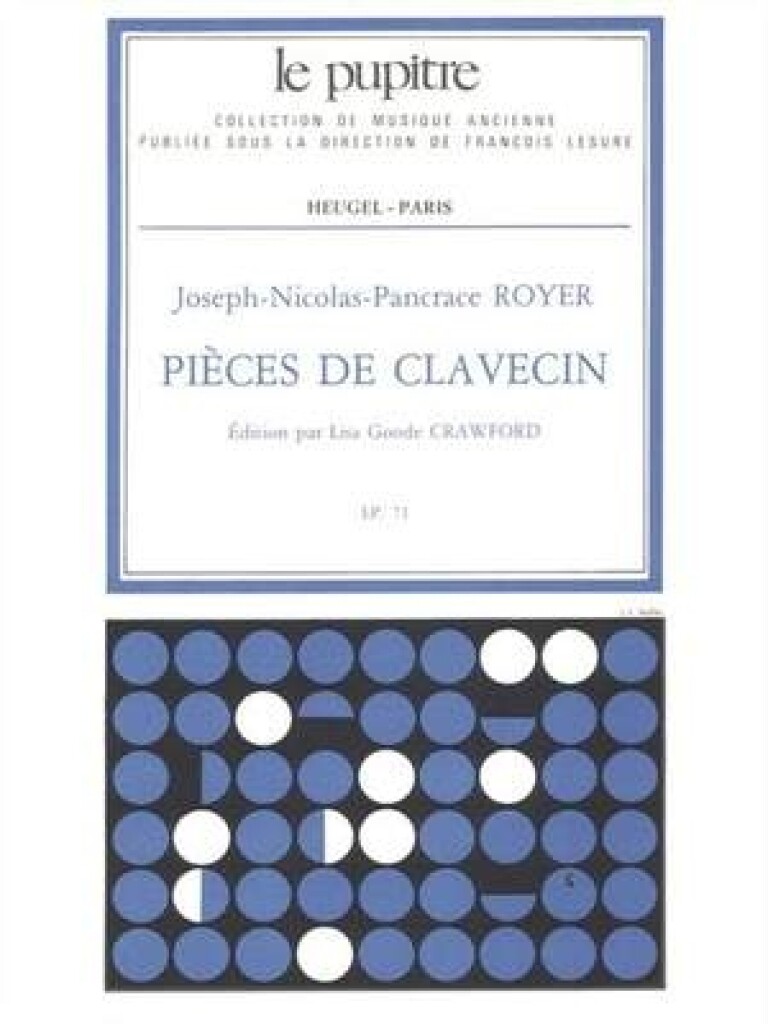 Pieces De Clavecin (Lp71) (ROYER PANCRACE / CRAWFORD)