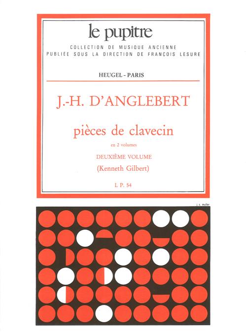 Pieces De Clavecin Lp54/Vol.2 (ANGLEBERT D' / GILBERT)