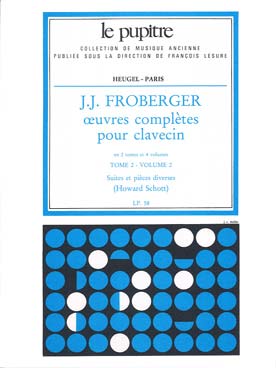 Oeuvres Completes De Clavecin Tome 2/Vol.2Lp58 (FROBERGER / SCHOTT)