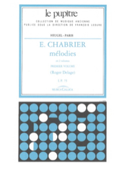 Melodies Vol.1/Lp75/Chant Et Piano (CHABRIER ALEXIS-EMMANUEL / DELAGE)
