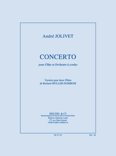 Concerto (JOLIVET ANDRE / MULLER-D)