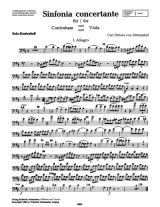 Sinfonia In D = Sinfonia Concertante, Va