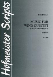 Music For Wind Quintet / Sts