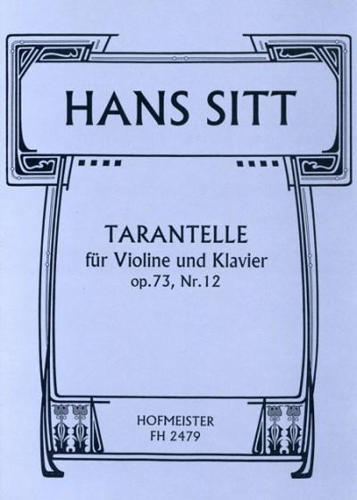 Tarantelle, Op. 72/12 (SITT HANS)