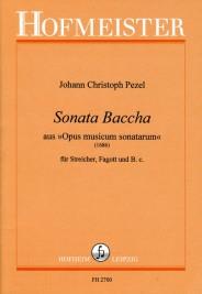 Sonata Baccha Aus 'Op.Musicum Sonatarum' (PEZEL JOHANN CHRISTOPH)