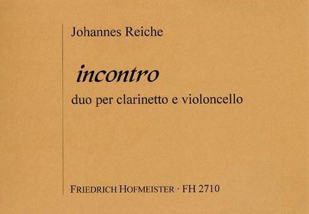 Incontro. Duo Per Clarinetto E Violoncello