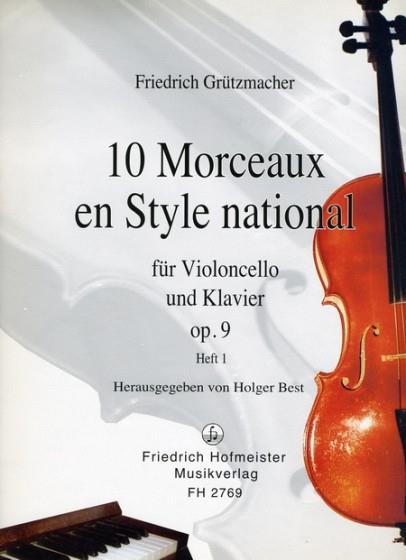 10 Morceaux En Style National, Op. 9, Teil 1