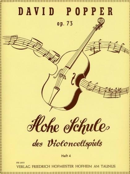 Hohe Schule Des Violoncellospiels, Op. 73, Heft 4