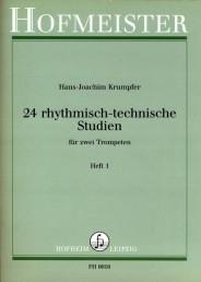24 Rhythmisch - Technische Studien, Heft 1