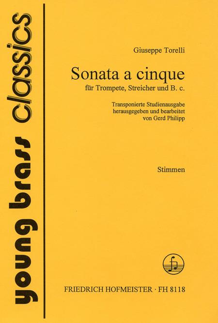 Sonate A Cinque Für Trompete, Streicher Und B.C. / Sts