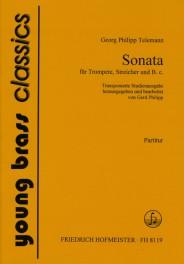 Sonata Für Trompete, Streicher Und B.C./ Part