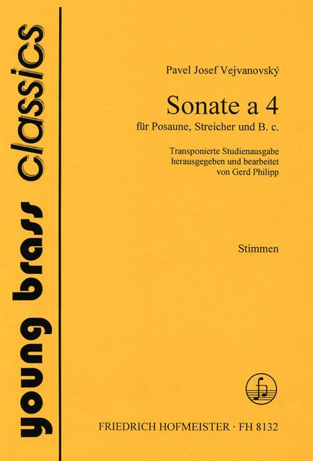 Sonate A 4 / Sts (VEJVANOVSKY PAVEL JOSEF)