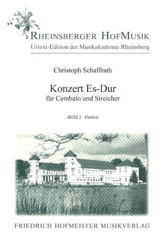 Konzert Es-Dur, Part (SCHAFFRATH CHRISTOPH)