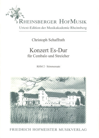 Konzert Es-Dur, Sts (SCHAFFRATH CHRISTOPH)