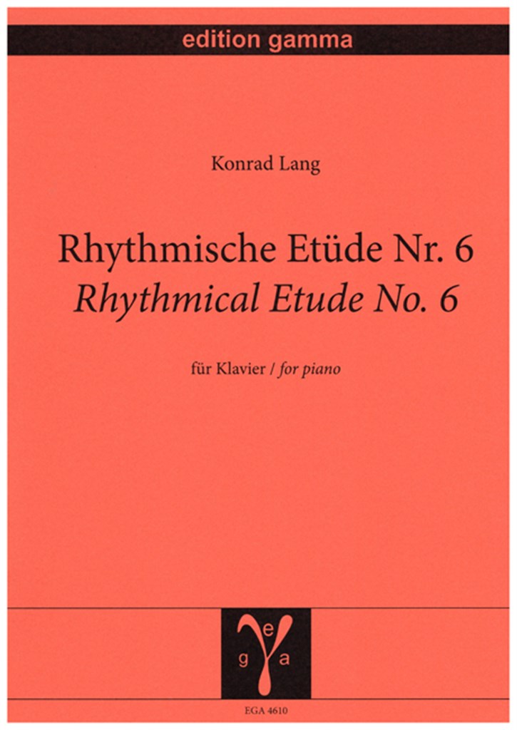 Rhythmische Etüde Nr. 6