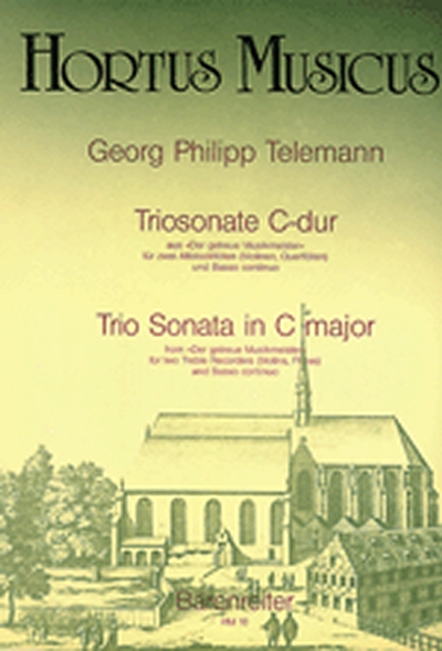 Triosonate Aus 'Der Getreue Musikmeister' Für Zwei Altblockflöten (Violinen, Querflöten) Und Basso Continuo