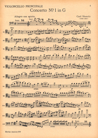 Violoncello-Konzert Nr.1 Für Den König Von Preußen