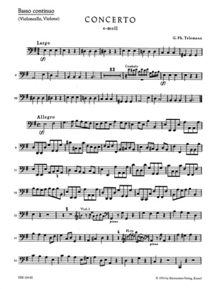 Konzert Für Altblockflöte, Flöte, Streicher Und Basso Continuo