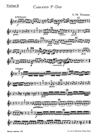 Konzert Für Altblockflöte, Streicher Und Basso Continuo