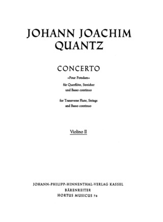 Konzert 'Pour Potsdam' (QUANTZ JOHANN JOACHIM)