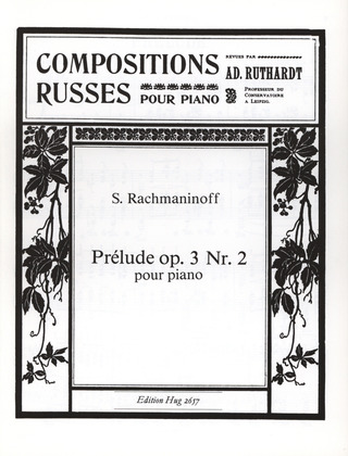 Prelude Op. 3 N02 (RACHMANINOV SERGEI)
