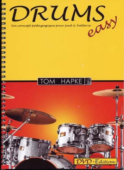 Drums Easy Dvd + Livre Pad Batterie (HAPKE TOM)