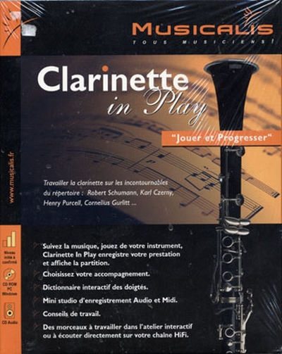 Musicalis Clarinette In Play Cd Rom