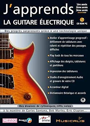 Musicalis J'Apprends La Guitare Electrique Cd Rom