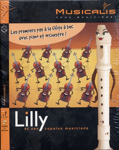 Musicalis Lily La Flûte Methode Interactive Cd Rom
