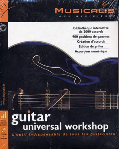Musicalis Guitare Universal Workshop Cd Rom