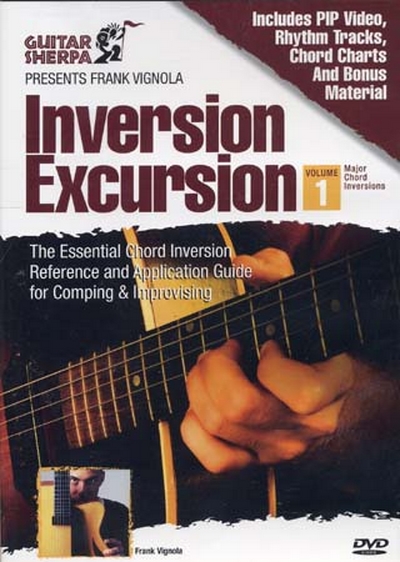 Dvd Guitar Sherpa Vignola Frank Inversion Excursion Vol.1 (VIGNOLA FRANK)