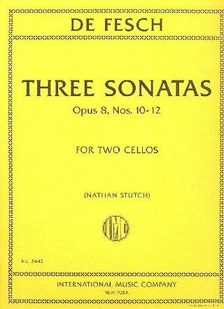 3 Sonatas Op. 8/10-12
