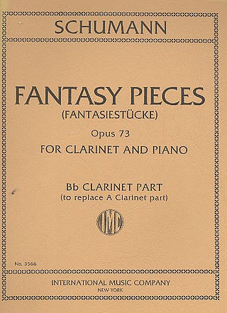 Fantasy Pieces Op. 73 (SCHUMANN ROBERT)