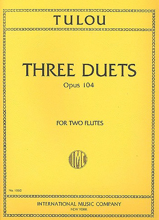 3 Easy Duets Op. 104 (TULOU JEAN-LOUIS)
