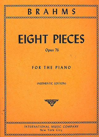8 Pieces Op. 76