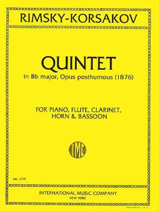 Quintet Bb Major Piano And Winds