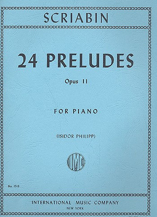 24 Preludes Op. 11 (SCRIABINE ALEXANDER)