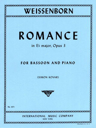 Romance Eb Major Op. 3