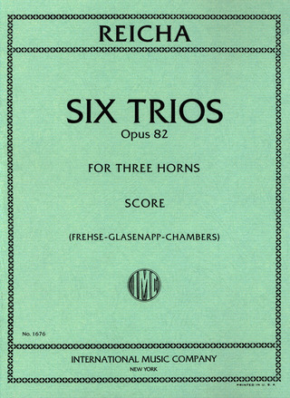 6 Trios Op. 82