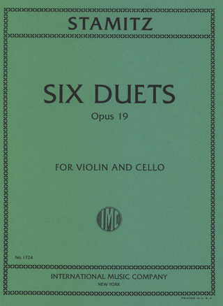 6 Duets Op. 19 Vln Vc