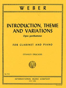 Introduction Theme And Variation (WEBER CARL MARIA VON)