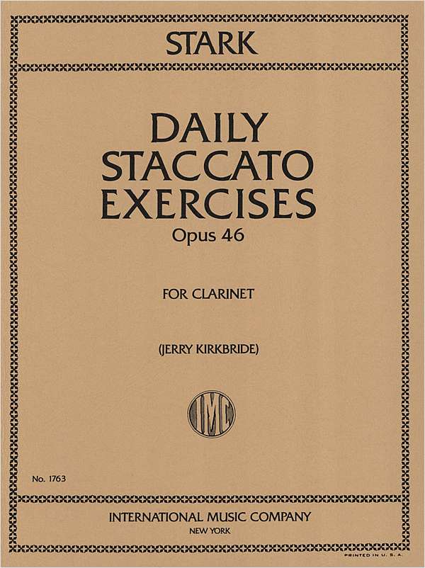 Daily Staccato Exercises Op. 46 (STARK ROBERT)