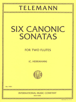 6 Canonic Sonatas 2 Fl