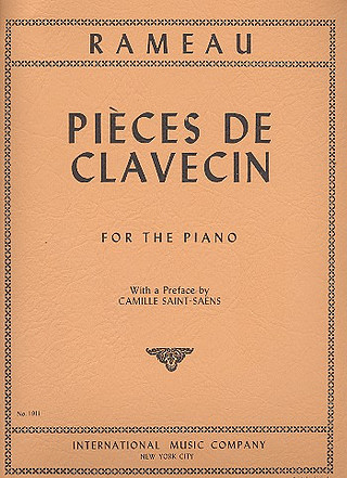 Pieces De Clavecin S.Pft (RAMEAU JEAN-PHILIPPE)