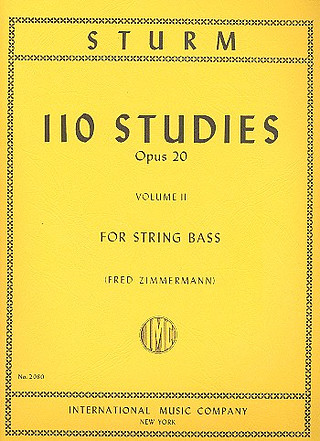 110 Studies Op. 20 Vol.2 (STURM WILHELM)
