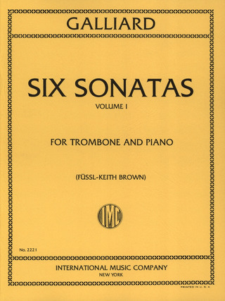 6 Sonatas I Trom Pft