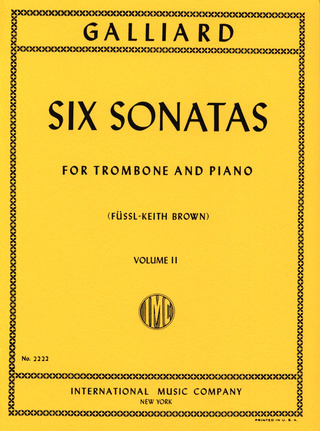6 Sonatas II Trom Pft