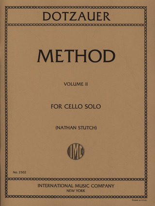 Cello Method Vol.2